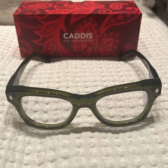 Caddis glasses O.OO color clear green hemp - Picture 4 of 4